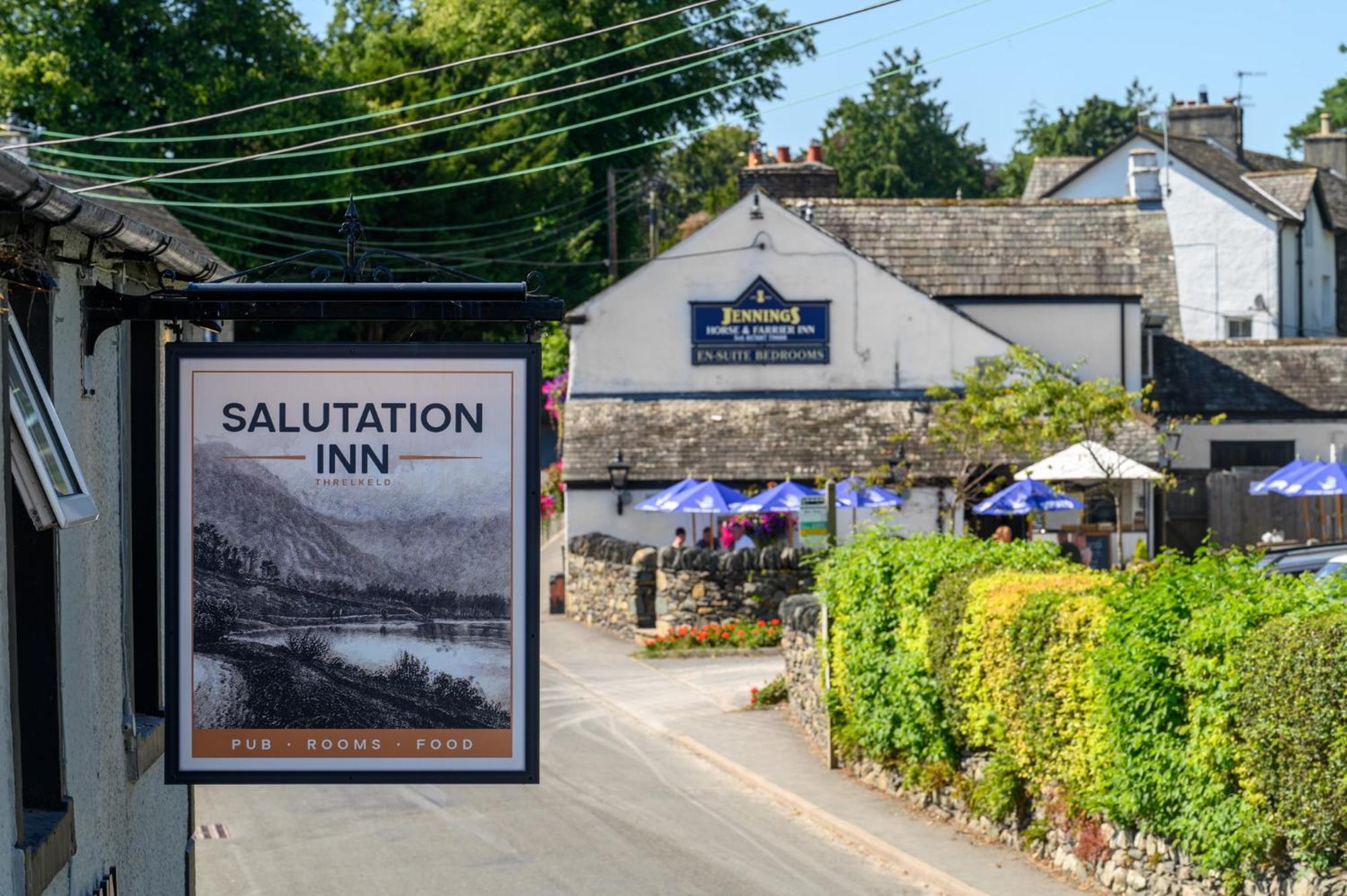 The Horse And Farrier Inn And The Salutation Inn Threlkeld Keswick Buitenkant foto